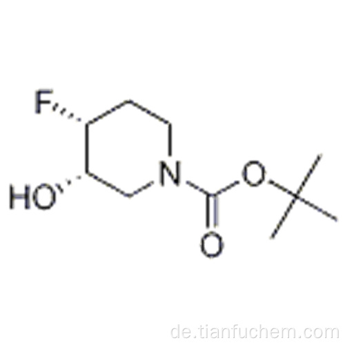 cis-tert-Butyl-4-fluor-3-hydroxypiperidin-1-carboxylat CAS 1174020-46-2